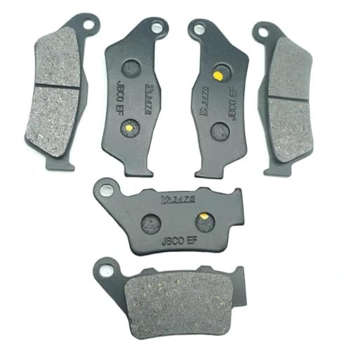 Plaquettes de frein YAMAHA Tenere 700 XTZ690 anti-bruit pour étrier avant arrière