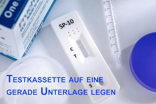 One+Step Sperma Test 2 Stück I Fruchtbarkeitstest für Männer I Spermatest I Spermientest I Zeugungsfähigkeit Test Mann I Misst die Konzentration von Spermien