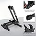 Favoto Folding Bike Stand Floor - Mountain & Road Bicycles Indoor Outdoor Garage Storage - Bicycle Parking Rack Foldable Fit 20”-29” Bikes (1 Bike Rack)