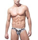 UNKNO 3D Tiere Druck String Herren Jockstrap Tanga Unterwäsche Männer Slips Tanga T Zurück G-String Dessous-C_L.