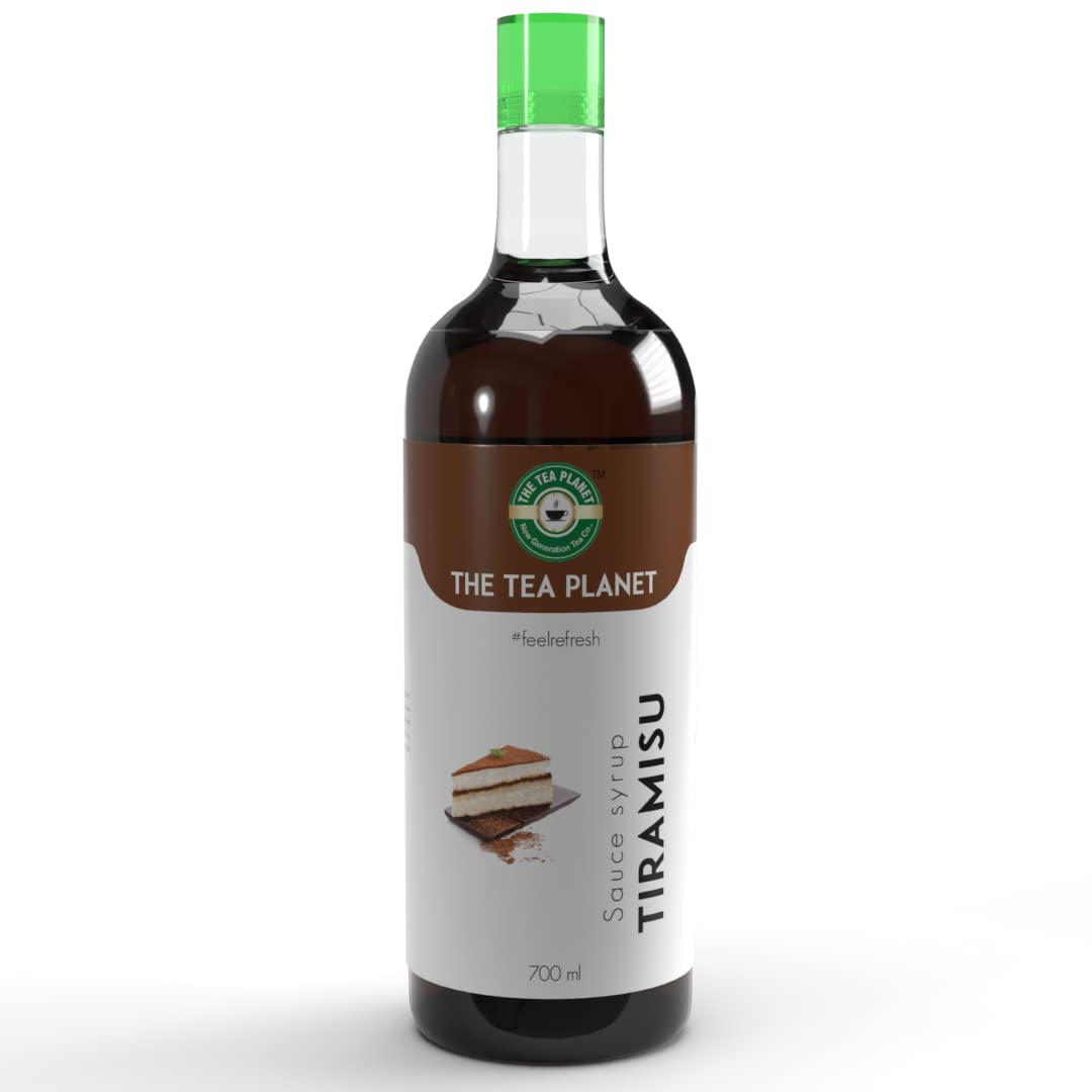 The Tea Planet - Tiramisu Syrup to Coffee, Tea, and Specialty Cocktails, Non - GMO, Gluten-Free, Vegan (700 ml ) (B07SSZVSW2) Amazon Price History, Amazon Price Tracker