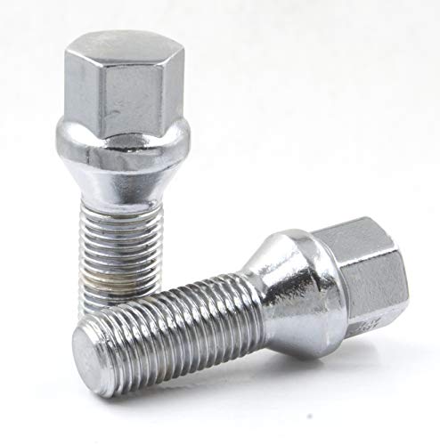 image for Wheel Accessories Parts Set of 20 Chrome 14x1.5 Lug Bolt Kit Cone Seat