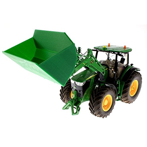 Mammut Schaufel für Siku Control Traktoren mit Frontlader (Grün)