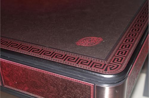 Mesa automática vintage para Mahjong, madera, 40mm miniatura 4