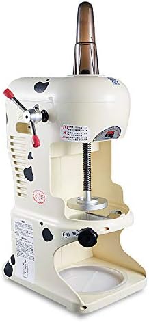 YUCHENGTECH Shaved Ice Machine Commercial Snow Ice Block Shaving Machine Thickness Adjustable Ice Shaving Machine Ice Crusher 90KG/H (110V)
