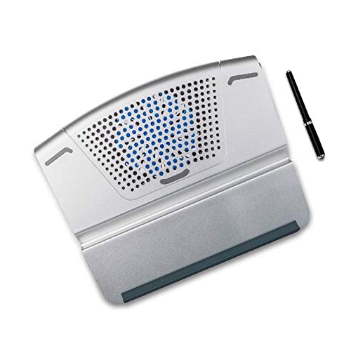 Base refrigerante de aluminio para laptop ajustable miniatura 6