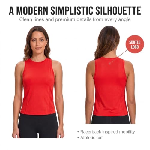 Image of Spyder Womens Workout Tank Tops - Seamless Workout Tank Tops Woman, Yoga Tops for Women, Athletic Activewear Gym Tanks