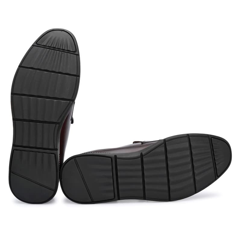 Legwork Men's Leather Loafer Shoes for Men and Boys 6 41U3zr1FuqL