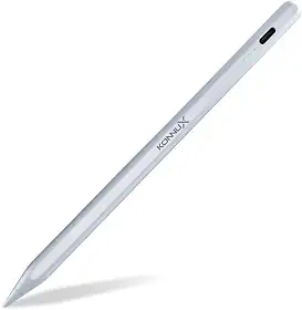Pencil KX Advance Caneta para iPad 2018-2024 - Ponta 1,5 mm Alta Precisão, Palm Rejection e sensibilidade à inclinação, USB-C Rápido, 10 h Bateria, 2 Pontas Extras