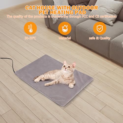 Gasur 001 Weatherproof Heated Cat House thumb #6