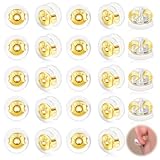 【Largement application】Ces fermoirs de boucles d'oreilles sont le choix de fixation idéal pour vos différents styles de boucles d'oreilles à tige et de boucles d'oreilles tombantes lourdes; Empêche efficacement la perte des boucles d'oreilles, Idéal pour femmes, hommes, garçons, filles et enfants