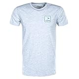 cleptomanicx larum olive  Cleptomanicx Basic Tee Run Gull Lt Heather Grey Größe: L Farbe: Grey