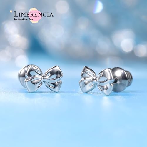 Limerencia Titanium Hypoallergenic G23 Implant Grade Screw Back Earrings Tragus 20G Helix F136 Piercing Post for Sensitive Ears Cartilage4