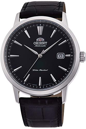 Stile Casual / Lifestyle Orologio Orient Contemporary RA-AC0F05B10B - Analogico Automatico da in Pelle genuina