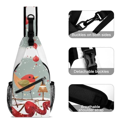 Bolso tipo bandolera para senderismo y uso casual unisex miniatura 4