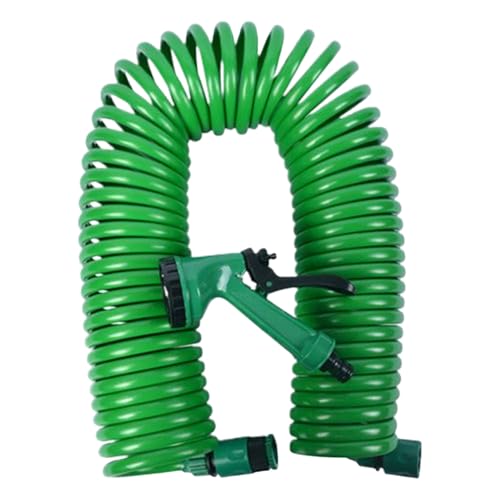 Manguera de jardín expandible: diseño de herramientas de agua flexible, 5 boquillas de modo de pulverización | de manguera de riego ligero, mangueras compactas para barcos, lavado de coches