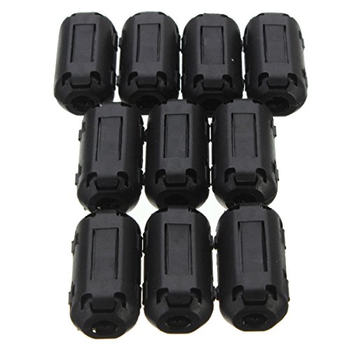 SODIAL 10 Pz Clip sopra Morsetto RFI EMI EMC