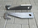  Koppelhaken Satz für Weidemann Hyd. 322x40x37mm