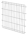 MidWest Homes for Pets Dog Crate Divider Panel for 61 cm Crates, Adjusts Living Space, Fits MidWest Cage Models 1524, 1524DD, 1924, Black E-Coated, 1524DPN