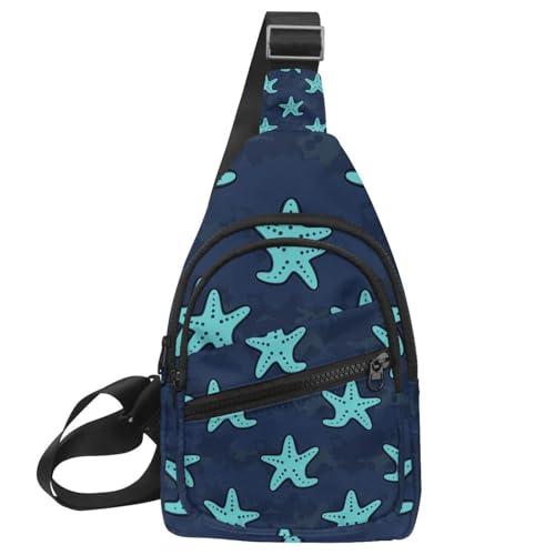 Bolsa de pecho impermeable con diseño de gatos: bolso bandolera seguro y ligero