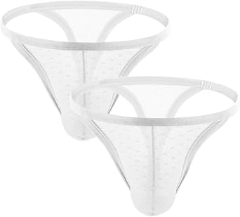 Summer Code Mens Mesh Thong Microfiber Stretch Beathable Pouch Underwear