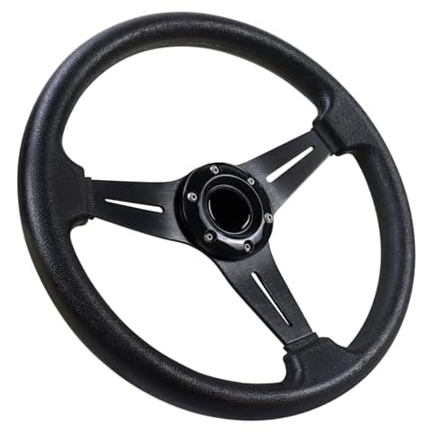 Acclcors 14in Racing Steering Wheel with Horn Cover