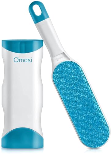 Omasi Togli Peli Animali, Leva Peli Animali Animali Domestici peli Rimozione Spazzola Peli Cane Gatto, Rimuovi la Pelliccia su Cuccia, Tappeti, Vestiti e Divani