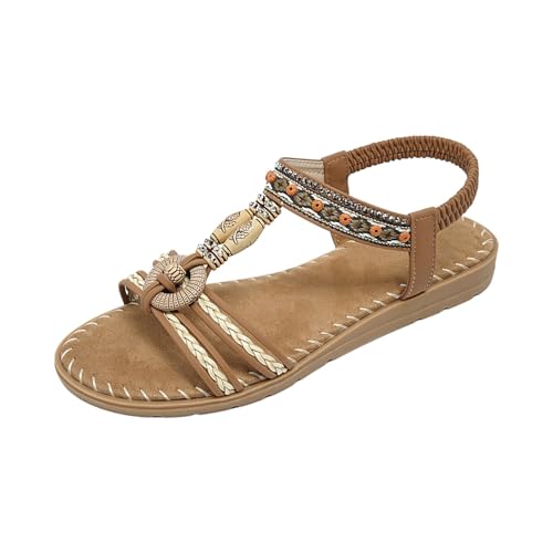 Sandales pour femme bout ouvert aux finitions soignées et élégantes