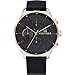Tommy Hilfiger Unisex Multi Zifferblatt Quarz Uhr mit Leder Armband 1791488