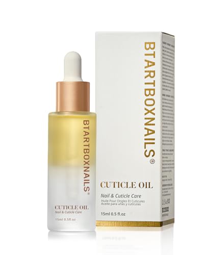 BTARTBOXNAILS Cuticle Oil - Essential Cuticle Oil to Moisturize & Condition with Jojobal Oil, Vitamin E, Biotin, Squalane, Oil-Water Dual Phase Nourishing Treatment for Daily Cuticle Care, 15ml - photo 2