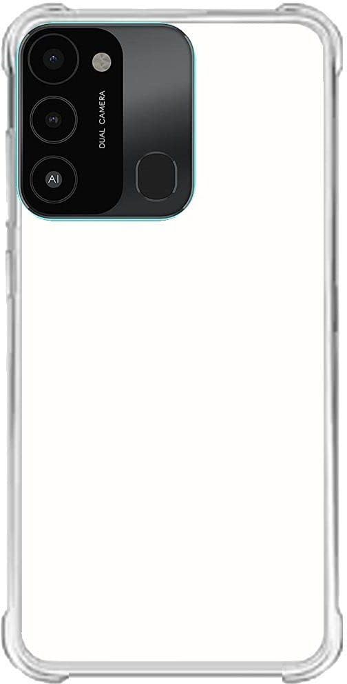 Image of Dual Protection Rubber Back Cover Compatible Model for OnePlus CPH2401 / 1+ Nord 2T 5G - Transparent