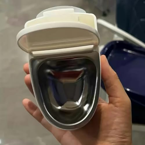 Nopikku Ferramenta de treinamento de vaso sanitário para pássaros de estimação montada na parede, ac