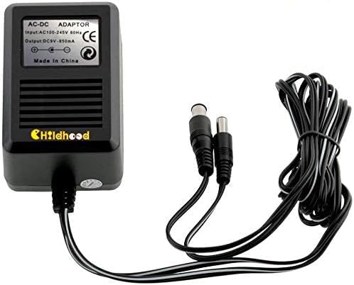 CHILDMORY AC power supply adapter compatible for NES US Version, SNES, Genesis1 3 in 1 power cord