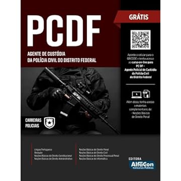 Capa do livro Agente de Custódia da Polícia Civil do Distrito Federal - PCDF