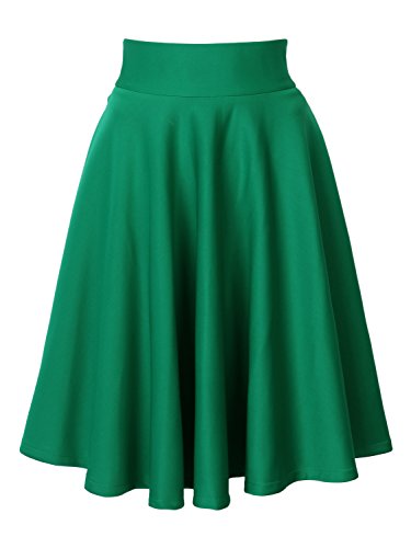 CHOiES record your inspired fashion Women's Pink/BlackBlue/White Solid High Waist Trumpet Midi Skirt (10 Colors)