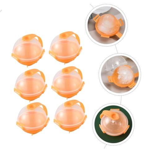 Molde para esferas de hielo Garneck 12 piezas naranja miniatura 3