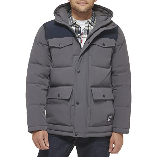 Image of Levi's Men's Arctic Cloth Quilted Performance Parka