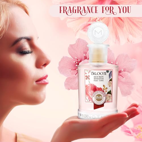 Image of Monotheme Venezia Classic Collection Bloom EDT Liquid Perfume For Women, Long Lasting Luxury Fragrance With Notes Of Floral & Citrus - Gift For Women, 100ml