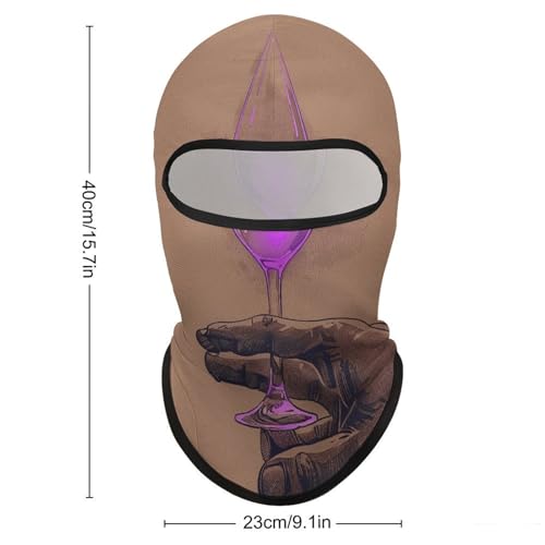 Balaclava para hombre y mujer máscara completa para ciclismo miniatura 2