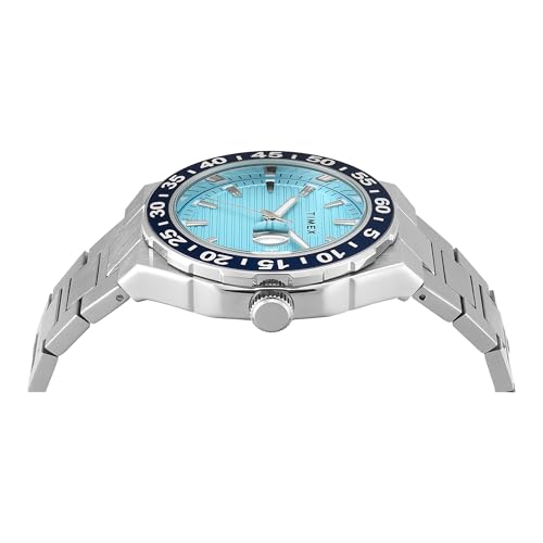 Image of TIMEX Blue Round Dial Analog Men's Watch - TWEG292SMU02