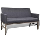 Schlafcouch, Couch, Couchgarnitur, Sofagarnitur, Sofa, Bettsofa, Schlafsofa, Wohnmöbel Büromöbel Garnitur, Polstersofa mit Schlaffunktion, Dunkelgrau