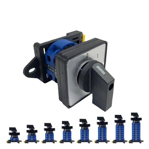 Commutateur à came rotatif LW28 690V 25A sélecteur de commande moteur Off-ON