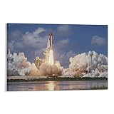 Canvas Prints Space Shuttle Launch Paintings for Wall Decorations Canvas Wall Art Prints for Wall De