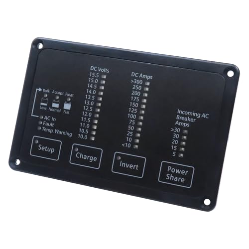 Image of 12V Remote Control Panel 84-2056-01, Compatible with Xantrex Heart FDM-12-25, Fit for Freedom 81-2010-12 Inverter /Charger