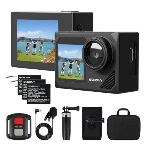 SVBONY SVGo2 4K Action Camera Travel Kit with Self Review: Durability And Design Tested
