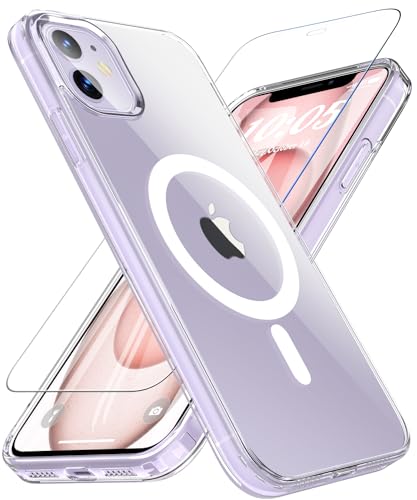 Protection écran iPhone 11 et coque magnétique contre les chutes et bris