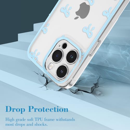 Coque transparente nœud bleu iPhone 12 Pro idéale pour vos sorties - 3