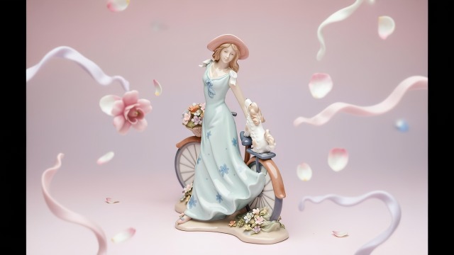 Amazon.com: Cosmos Gifts 10414 Fine Elegant Porcelain Lady Riding