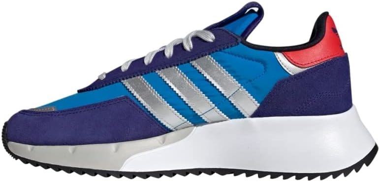 adidas Originals T nis masculino Retropy F2, Blue Rush/Prata Met