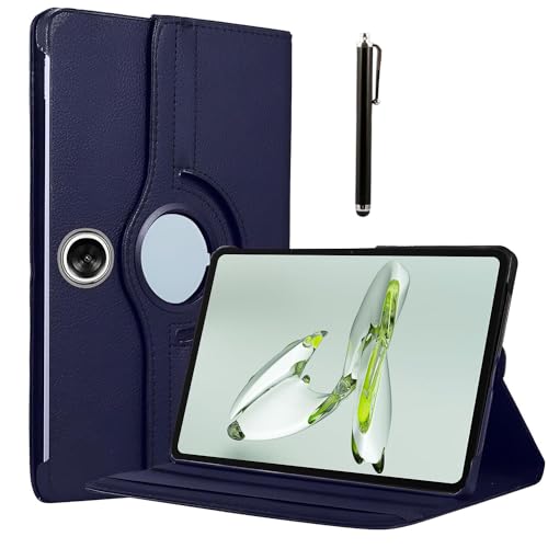 Image of ProElite Case Cover for OnePlus Pad Go 11.35 inch Case, 360 Rotatable Smart Flip Case for OnePlus Pad Go 11.35 inch Tablet with Stylus Pen, Dark Blue
